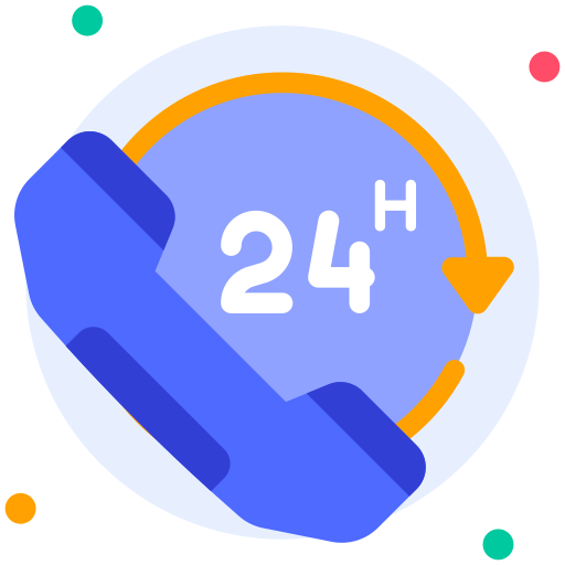 Telephone or contact icon